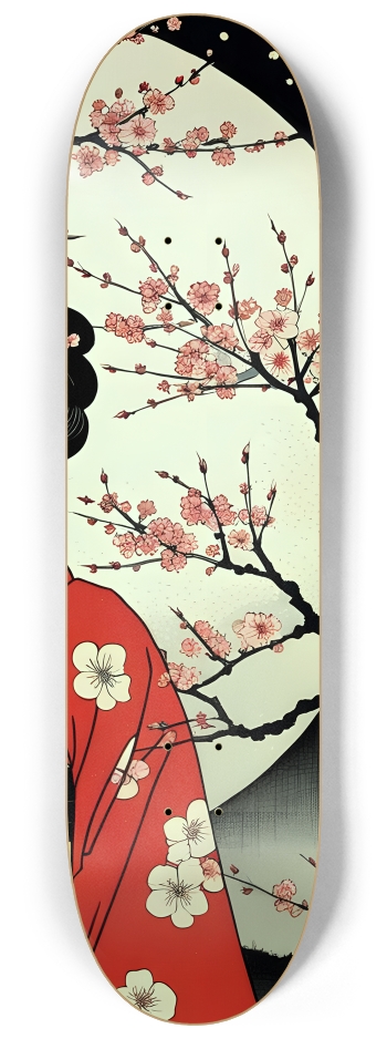 Japanese Art 0002 #3 8-1/4 Skateboard Deck