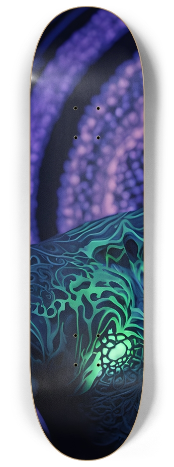 Fractal Tattoos 0009 #1 8-1/4 Skateboard Deck