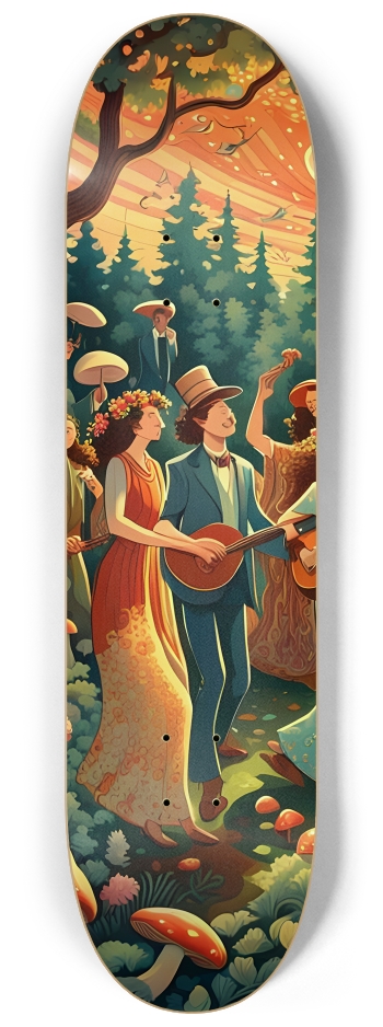 Hippie Rite of Passage 0002 #1 8-1/4 Skateboard Deck