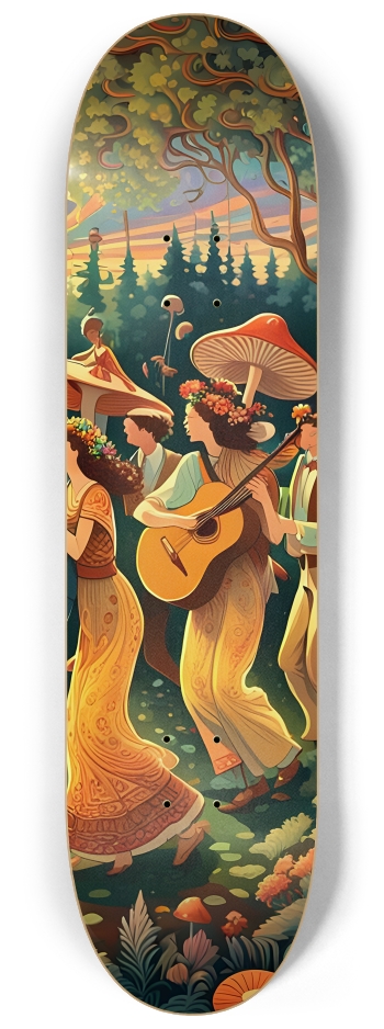 Hippie Rite of Passage 0002 #3 8-1/4 Skateboard Deck