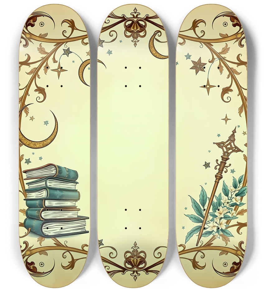 Mystical Faerie Art 0003 3 Deck Wall Series