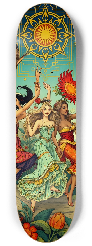 Frolicking Hippie Women 0001 #2