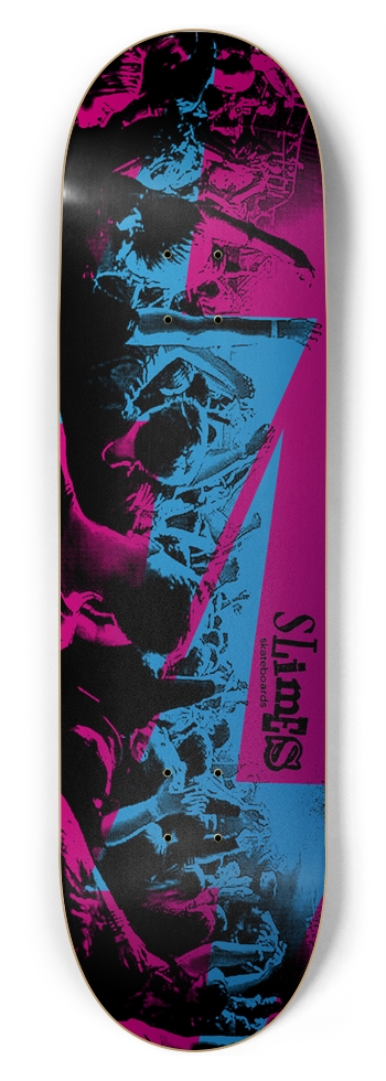 Slimes concert 8.75 8-3/4 Inch Skateboard