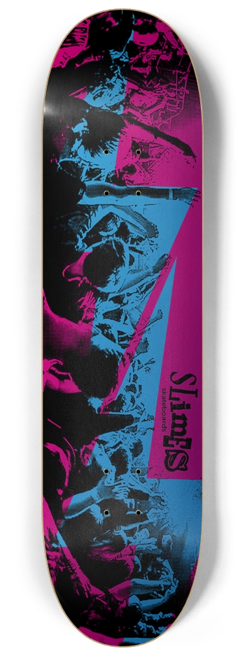 Slimes concert 8.25 8-1/4 Skateboard Deck