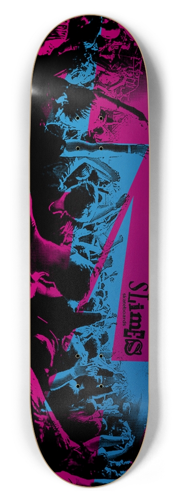 Slimes concert 8.5 8-1/2 Skateboard Deck