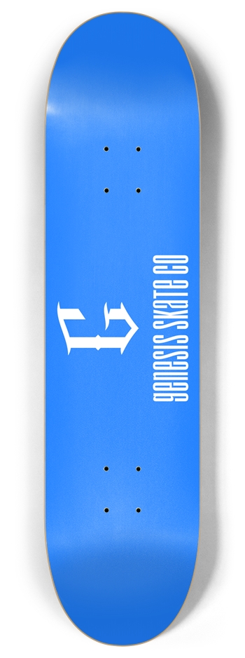 Blue Logo Deck