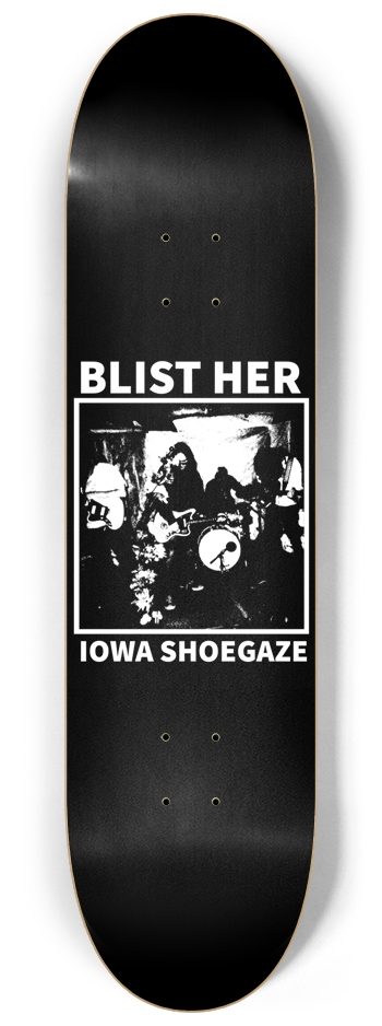 BH Iowa Shoegaze 8-1/4 Skateboard Deck