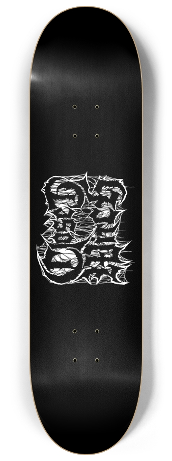 CW logo 8-1/4 Skateboard Deck