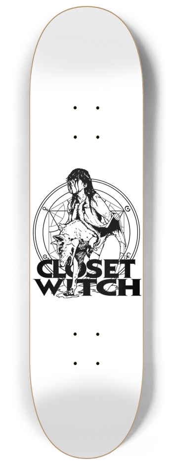 CW Wolf Girl 8-1/4 Skateboard Deck