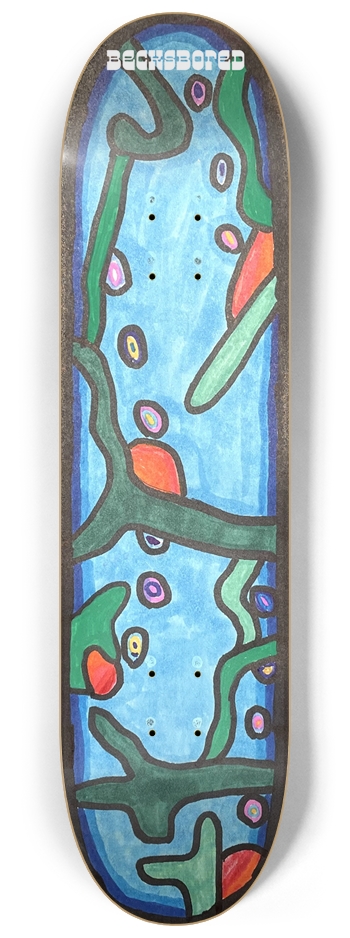 Original BecksBored 8.25 8-1/4 Skateboard Deck
