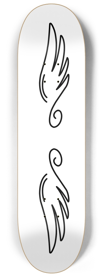 Minimalist Polka Dot Set #3 8-1/4 Skateboard Deck