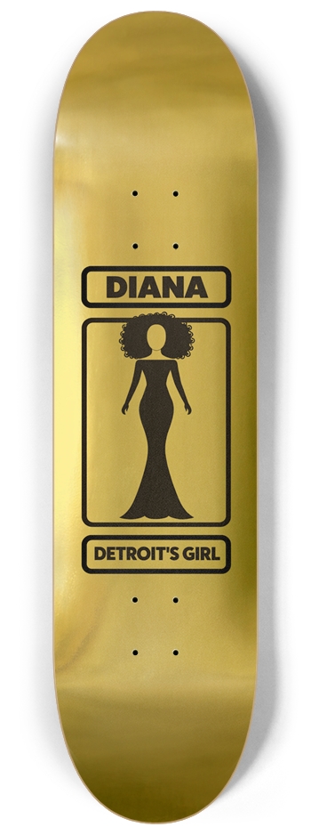 The Diana 8-1/4 Skateboard Deck