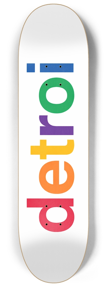Detroi 8-1/4 Skateboard Deck