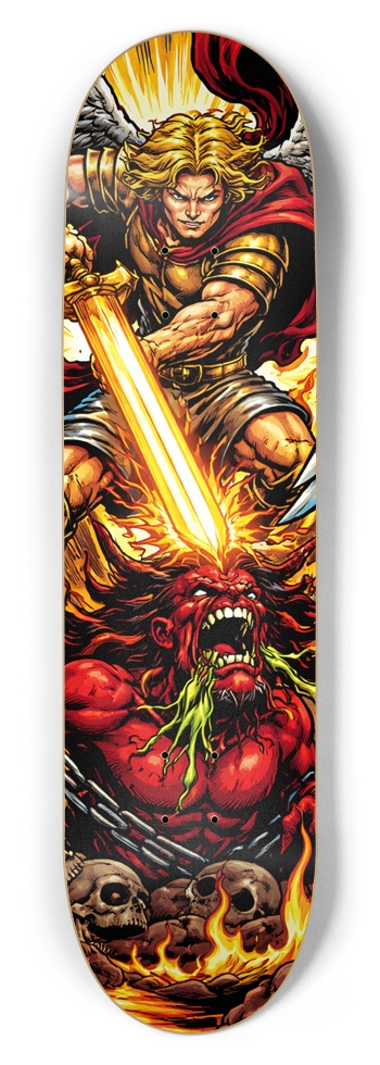 Arch Angels Win 8-1/2 Skateboard Deck