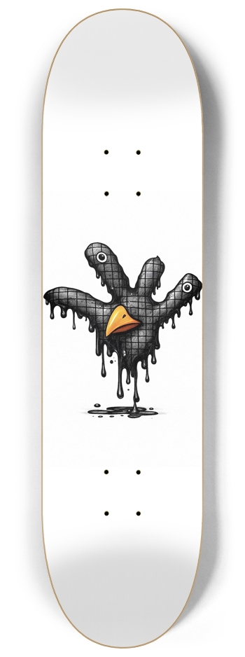 Chicken Alien 8-1/4 Skateboard Deck