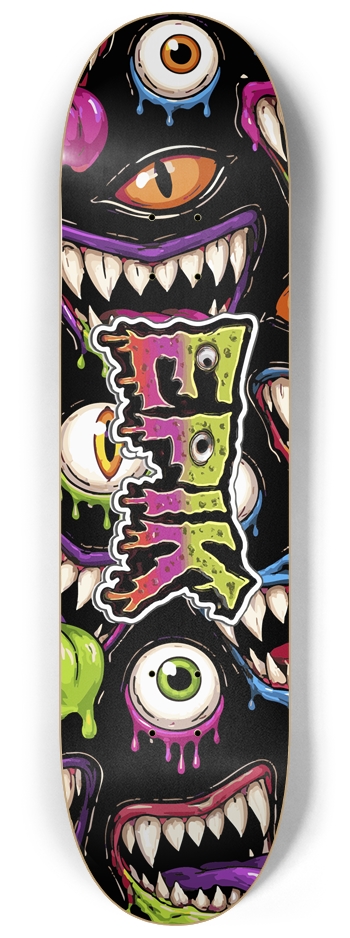 EPIK MONSTERS 8-1/4 Skateboard Deck