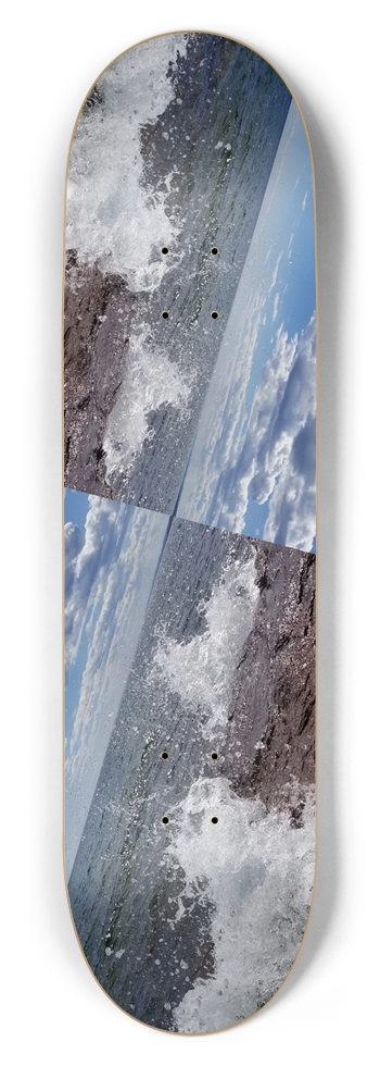 Waveland 8.5" 8-1/2 Skateboard Deck