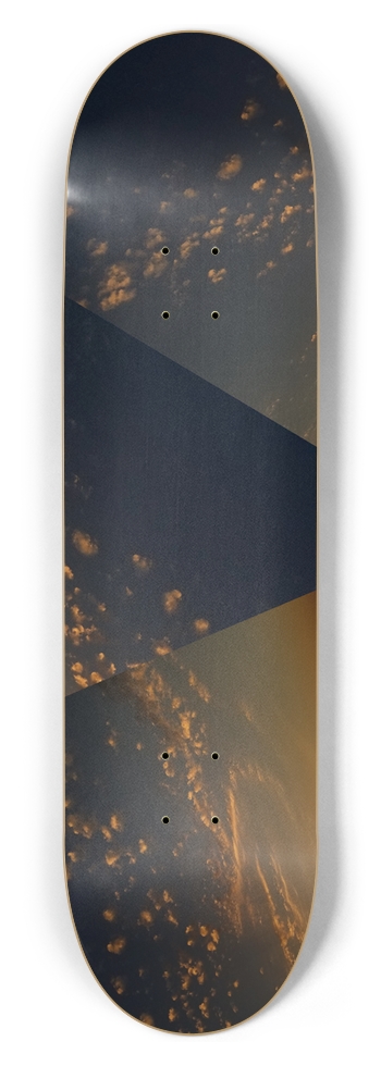 Clouds II 8.5" 8-1/2 Skateboard Deck