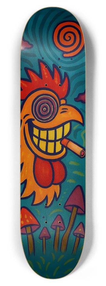 Chiken Trips 7-7/8 Skateboard Deck