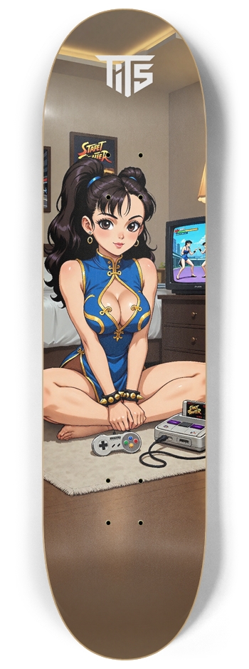 Gamer Girl SFW 8-1/4 Skateboard Deck