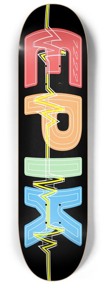 CURRENT RUN 8-1/4 Skateboard Deck
