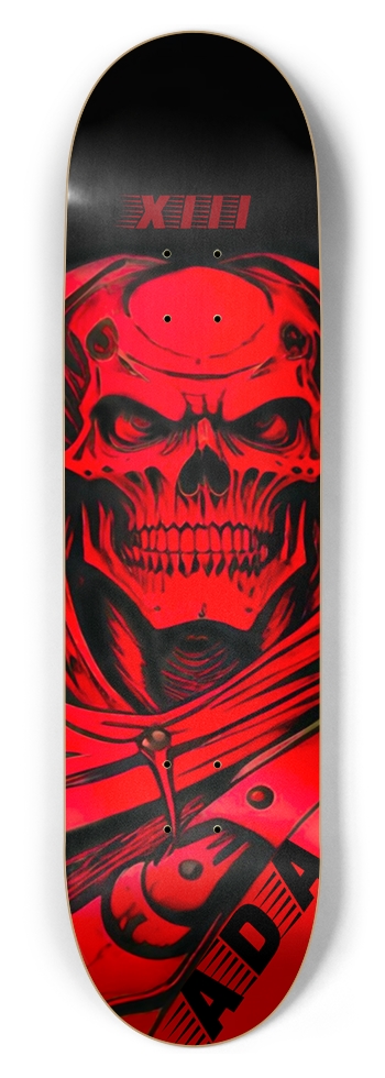 ADA VECNA UPSIDE DOWN DECK XIII 8-1/2 Skateboard Deck