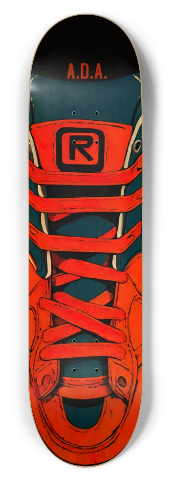 ADA SHAQ ATTACK SHOE DECK 01 8-1/2 Skateboard Deck