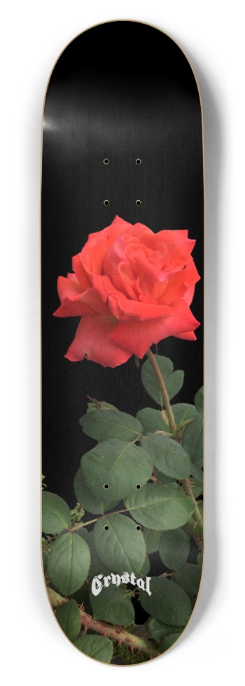 Rose Skateboard 8-1/2 Skateboard Deck