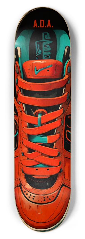 ADA BIG JORDANS JET PACK DECK 01 8-1/2 Skateboard Deck
