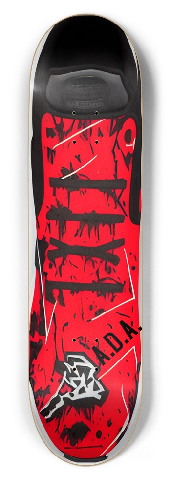 ADA ANGRY SHOE DECK 01 8-1/2 Skateboard Deck