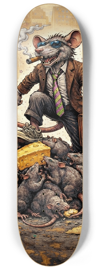 King of Rats 8-1/4 Skateboard Deck