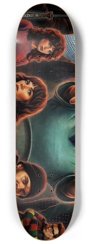 stranger things cast custom Skateboard Series #1 8-1/4 Skateboard Deck