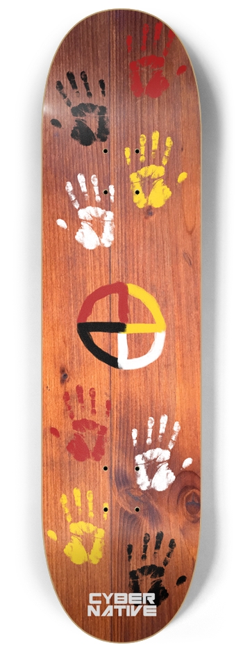 Medicine Wheel - Redwood - 8 1/4 Inch