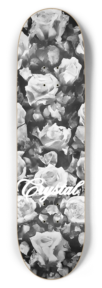 Rose Bush Skateboard 8-1/2 Skateboard Deck