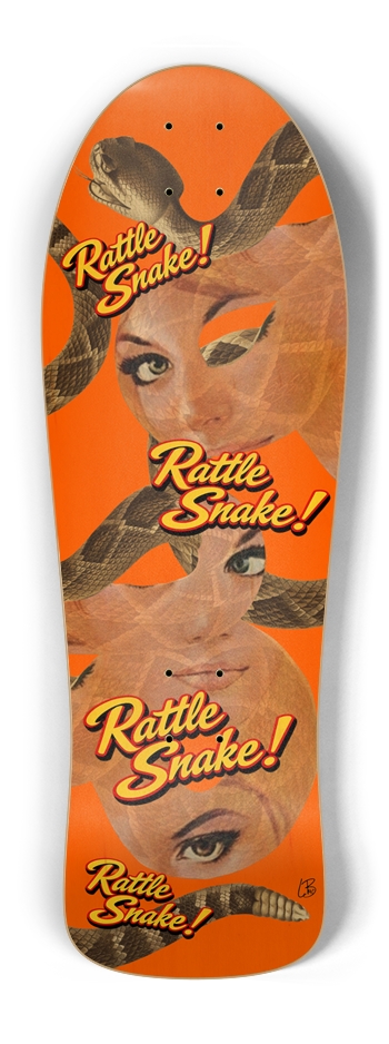 RATTLE SNAKE Old School Shape