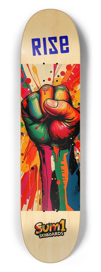 sum1sk8boards rise 7.5 popsicle skateboard