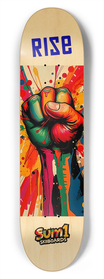 sum1sk8boards rise 7.75 popsicle skateboard