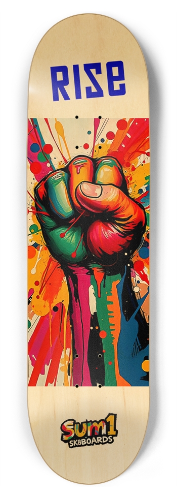 sum1sk8boards rise 8.75 popsicle skateboard