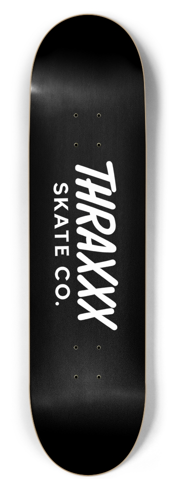 “Thraxxx Skate Co.” Deck 8-1/2 Skateboard Deck