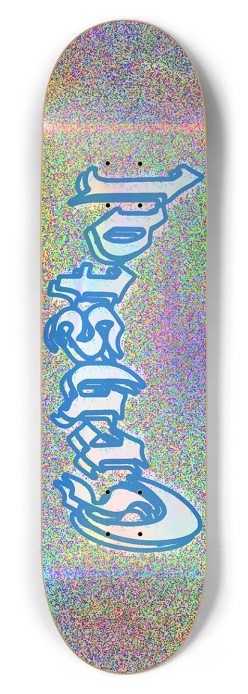 Visual Snow Skateboard 8-1/2 Skateboard Deck