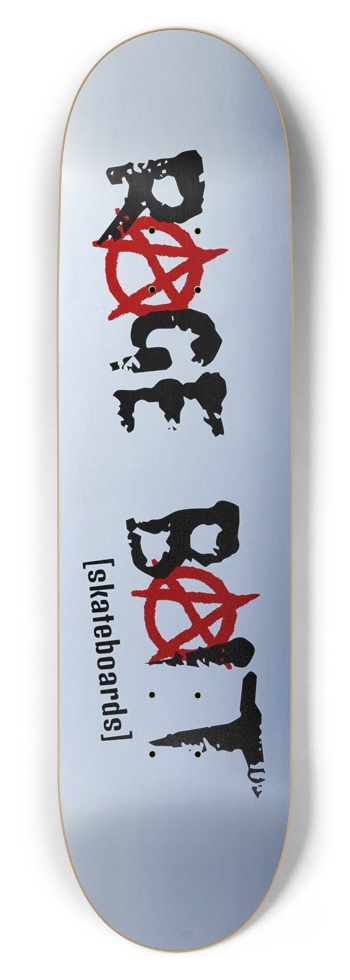 Rage Bait Anarchy Skateboard 8-1/2 Skateboard Deck