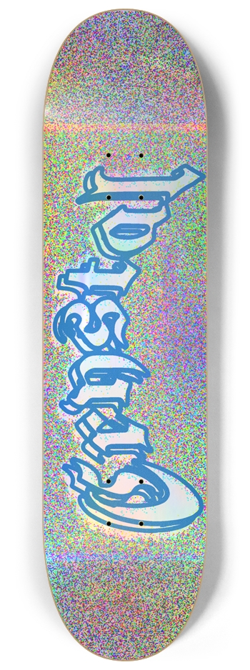 Visual Snow Skateboard 8-1/4 Skateboard Deck