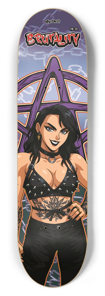 BRUTALITY 8-1/2 Skateboard Deck