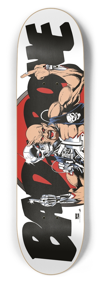 BAD TO THE BONE 8-1/2 Skateboard Deck