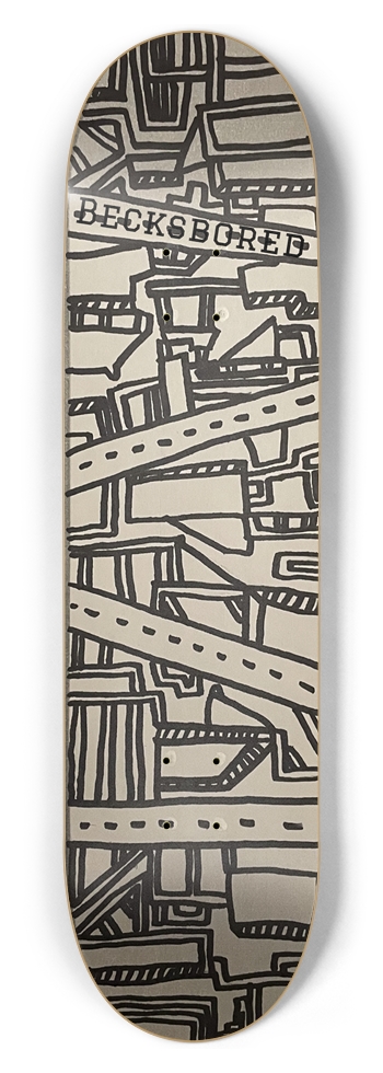 Architecturebored 8-1/2 Skateboard Deck