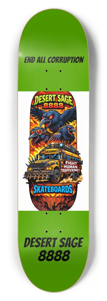 RAVEN 8-1/2 Skateboard Deck