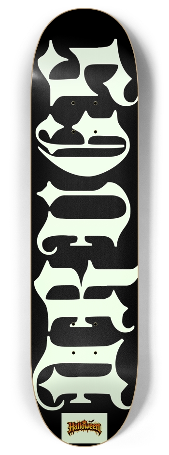 Hello Kittie Tabs 8 Inch Skateboard Deck