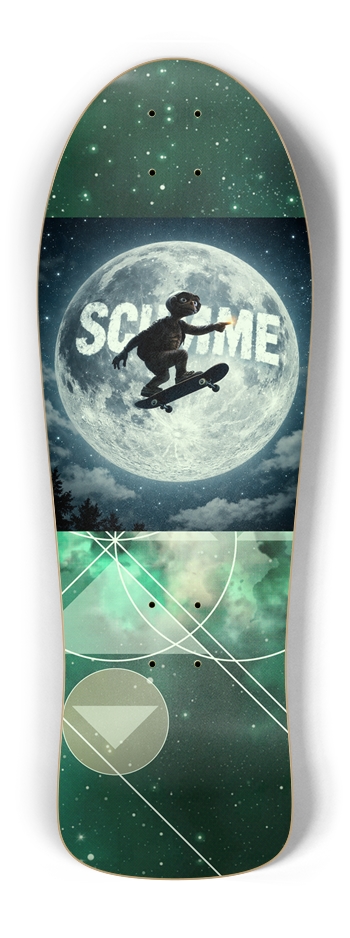 Out of this world Deck Old School Shape