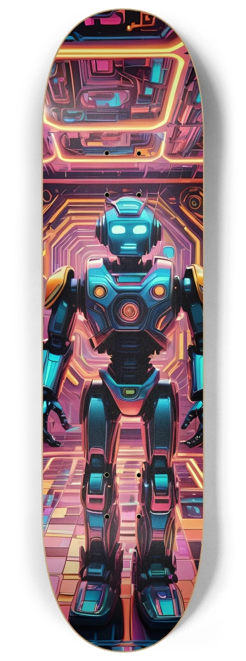 Neon Psychedelic Robots 0004 #2