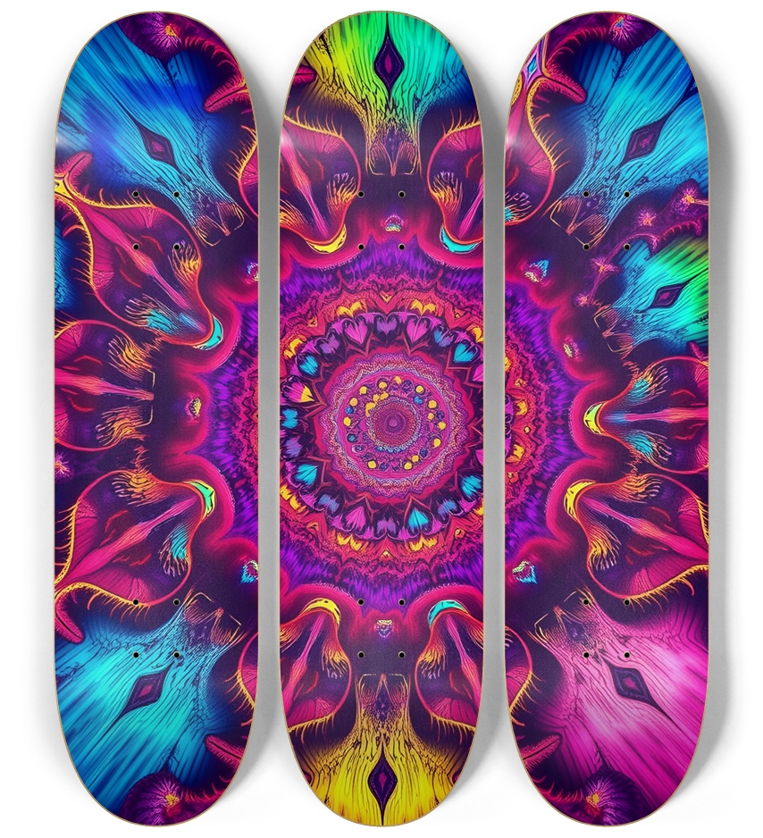 Neon Man-Cave Paintings 0001